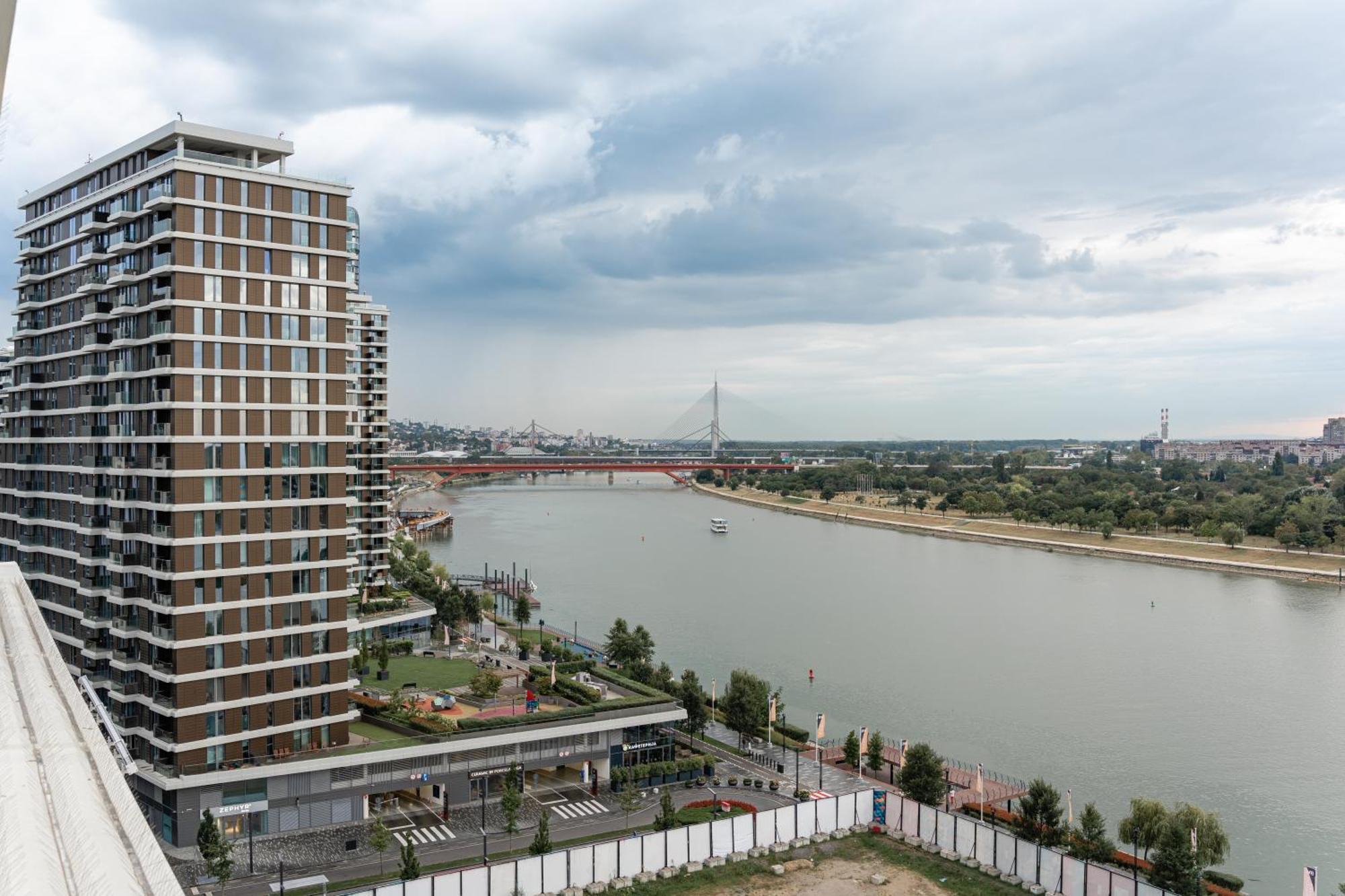 Sinfonia Lux Apartment Belgrad Exterior foto