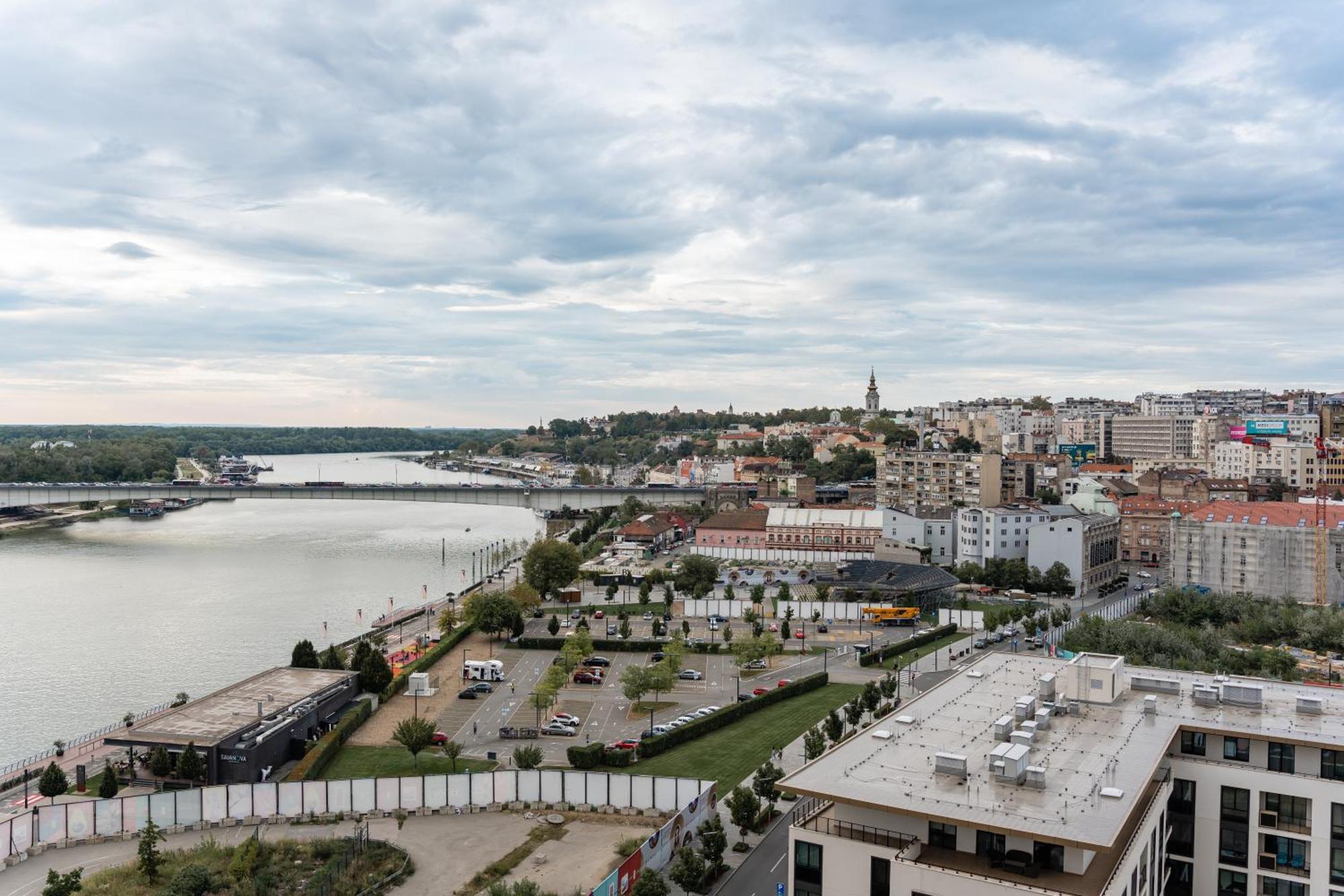 Sinfonia Lux Apartment Belgrad Exterior foto